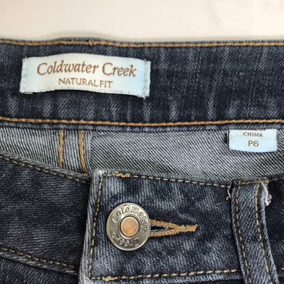 COLDWATER CREEK Natural Fit Jeans Size P6 - Picture 3 of 6